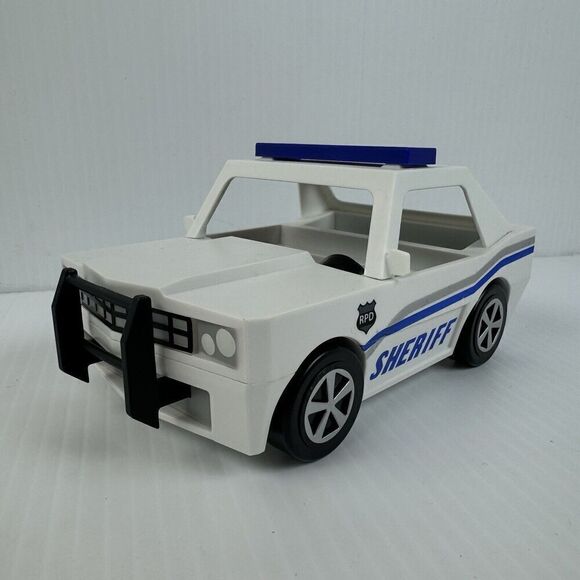 Roblox Neighborhood of Robloxia Patrol Car Toy Sheriff Police White Jazwares - Picture 2 of 9